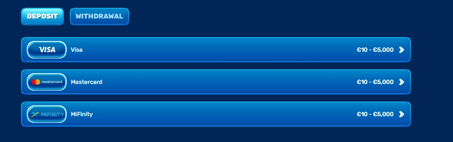 spinfin casino deposit